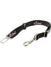 Ремень безопасности для собак Pet Line V.I.Pet Авто 25 нейлон 25мм, 43 см-70 см, черный