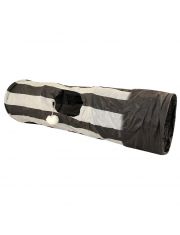 Игровой туннель для кошек Triol с одним окошком и бубенчиком, шуршащий