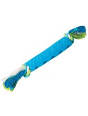 Игрушка для собак Triol Палка шипованная с верёвкой из термопластичной резины