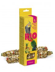 Палочки для средних попугаев RIO с тропическими фруктами