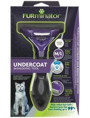 FURminator M/L для больших кошек c короткой шерстью