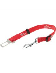 Ремень безопасности для собак Pet Line V.I.Pet Авто 20 нейлон 20мм, 43 см-70 см, красный