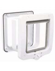 Дверца для кошек Trixie 4-Way с туннелем