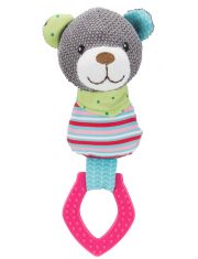 Игрушка для собак Trixie Junior Мишка с кольцом