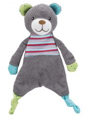 Игрушка для собак Trixie Junior Мишка со звуком и шуршащей пленкой