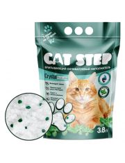 Наполнитель для кошачьего туалета Cat Step Arctic Fresh Mint силикагелевый, впитывающий