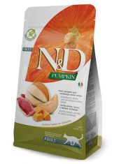 Сухой корм для кошек Farmina N&D PUMPKIN Duck, Pumpkin and Cantaloupe Melon recipe с уткой, тыквой и мускусной дыней, беззерновой