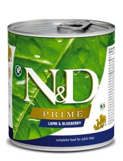 Влажный корм для собак Farmina N&D PRIME Lamb & Blueberry Adult беззерновой, с ягненком и черникой для всех пород