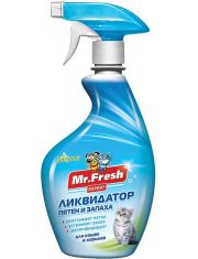 Средство для кошек и хорьков Mr.Fresh Expert 3в1 Ликвидатор пятен и запаха