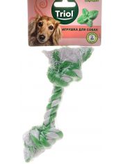 Игрушка для собак Triol Веревка с ментолом два узла