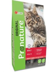 Сухой корм для кошек PRONATURE Original с курицей и ягненком 