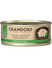 Консервы для кошек GRANDORF Куриная грудка