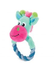 Игрушка для щенков Triol Puppy Жираф с кольцом и пищалкой