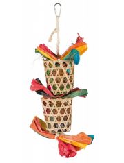 Игрушка для птиц Trixie на верёвке из натуральных материалов