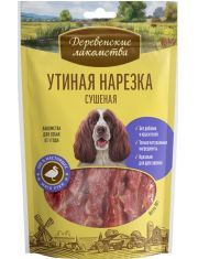Нарезка утиная сушеная для собак Деревенские лакомства
