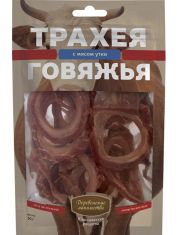 Трахея говяжья для собак Деревенские лакомства с мясом утки