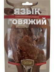 Язык говяжий для собак Деревенские лакомства