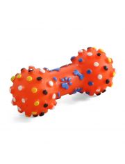 Игрушка для собак Triol Гантель с шипами из винила