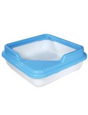 Туалет для кошек Triol квадратный с бортом