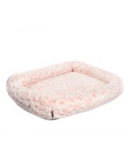 Лежанка для животных Gamma Барс Мини из плюша, розовая