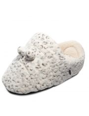 Лежанка-тапок для животных Gamma Барс со съемной подушкой, коричневая