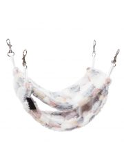 Гамак для хорьков и грызунов Gamma Шалаш из плюша, двухъярусный