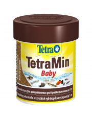 Корм для мальков TetraMin Baby до 1 см в виде микро-хлопьев