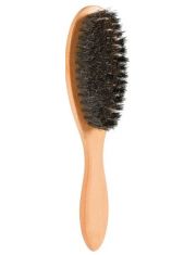 Щётка для животных Trixie деревянная с натуральной щетиной, черная