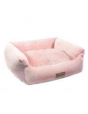 Лежанка для животных Gamma Лилия прямоугольная, розовая