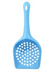 Совок для кошачьего туалета Triol с круглой ячейкой, голубой