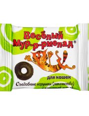 Лакомство для кошек VEDA Веселый Мур-р-рмелад с кошачьей мятой
