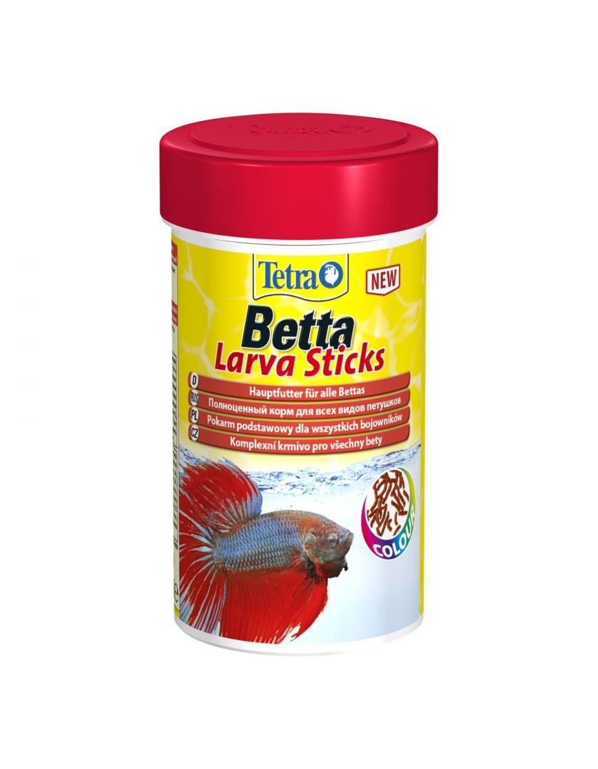 Корм для рыб Tetra Betta LarvaSticks петушков и других лабиринтовых рыб,  купить в интернет-магазине Филя с быстрой доставкой в Санкт-Петербурге