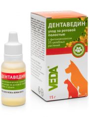 Средство для кошек и собак VEDA Дентаведин уход за ротовой полостью