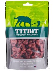 Лакомство для собак TiTBiT Косточки мясные с бараниной