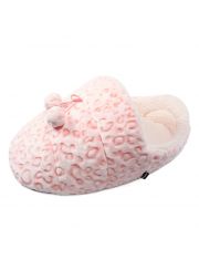 Лежанка-тапок для животных Gamma Барс со съемной подушкой, розовая