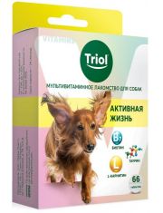 Лакомство для собак Triol Активная жизнь мультивитаминное