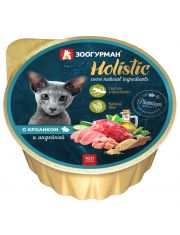 Консервы для кошек Зоогурман Holistic Кролик с индейкой