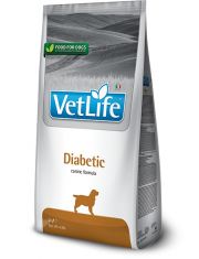 Сухой диетический корм для собак Farmina Vet Life Diabetic с курицей при сахарном диабете