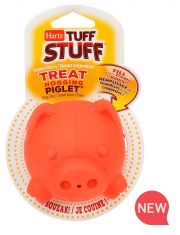 Игрушка для собак Hartz Tuff Stuff Treat Hogging Piglet Поросенок, интерактивный дозатор лакомств