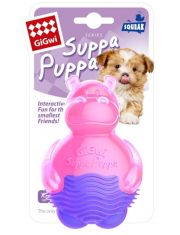 Игрушка для собак GiGwi Suppa Puppa Бегемотик с пищалкой