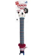 Игрушка для собак GiGwi Crunchy Neck Кот с пищалкой и хрустящей шеей