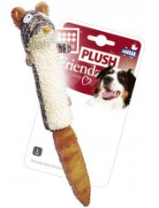 Игрушка для собак GiGwi Plush Friendz Белка с пищалкой