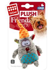 Игрушка для собак GiGwi Plush Friendz Мишка с пищалкой