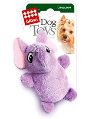 Игрушка для собак GiGwi Dog Toys Слоник с пищалкой