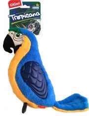 Игрушка для собак GiGwi Tropicana Series Попугай с пищалкой