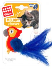 Игрушка для кошек GiGwi Melody Chaser Попугай со звуковым чипом