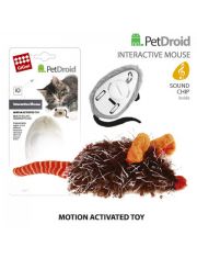 Игрушка для кошек GiGwi Pet Droid Мышка со звуковым чипом, интерактивная