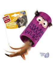 Дразнилка для кошек GiGwi Melody Chaser Сова со звуковым чипом и хвостиком на резинке