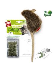 Игрушка для кошек GiGwi Refillable Catnip Мышка с кошачьей мятой