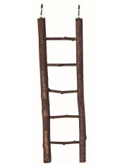 Лестница для попугаев Trixie деревянная с корой